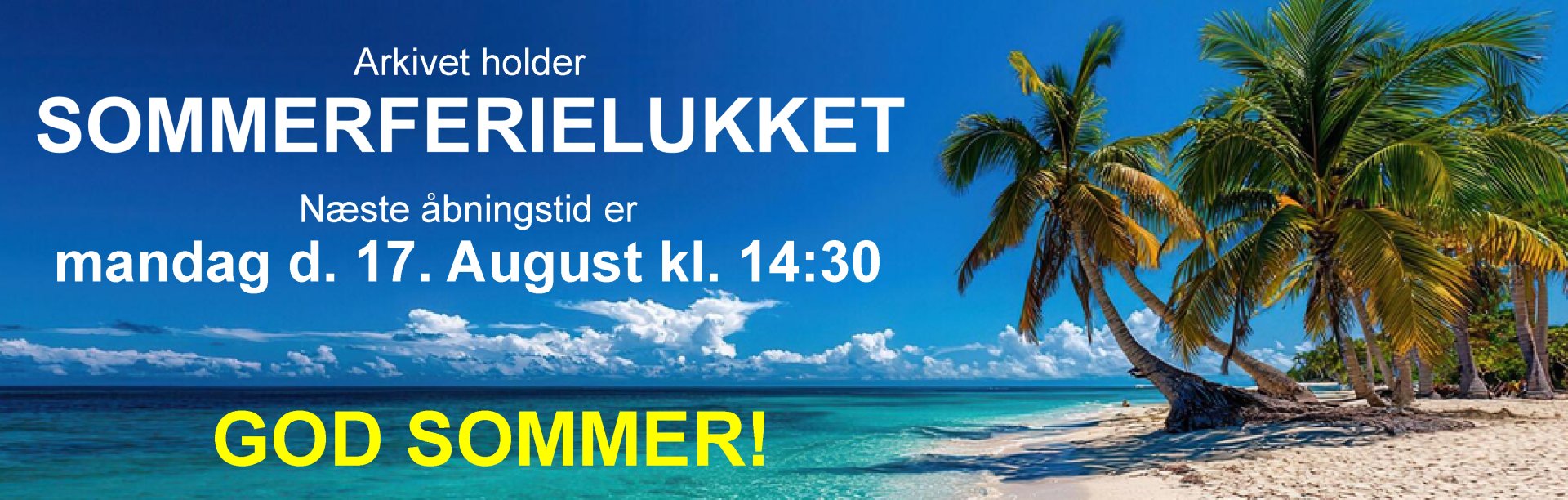 Sommerferielukket
